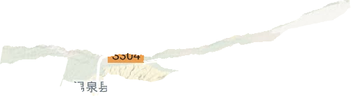 博格达尔镇地形地图