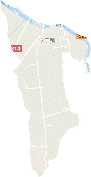 永宁镇地形地图