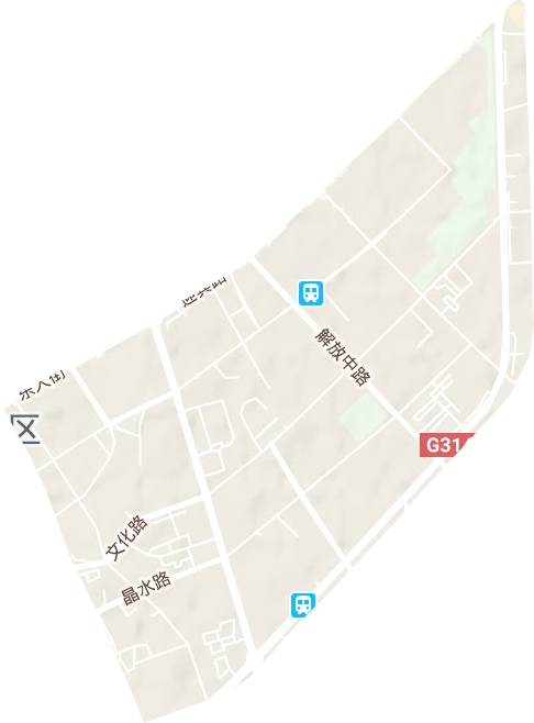 新城街道地形地图