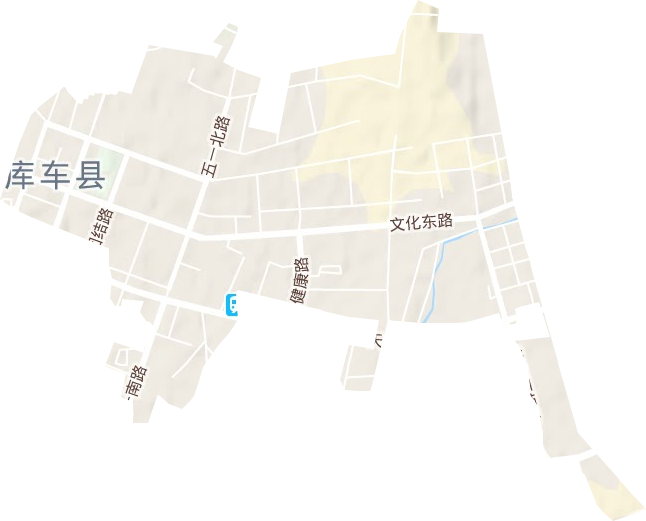 新城街道地形地图