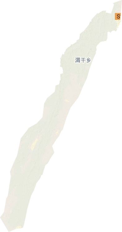 渭干乡地形地图