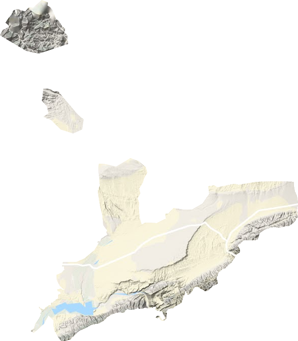 克孜尔乡地形地图