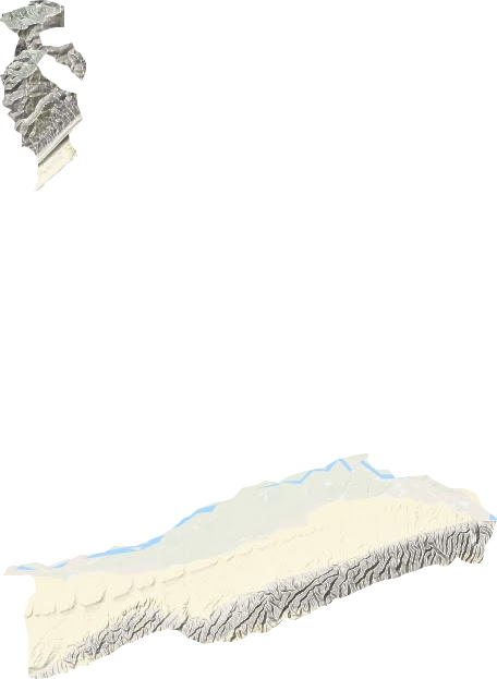温巴什乡地形地图