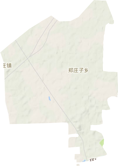 郑庄子镇地形地图