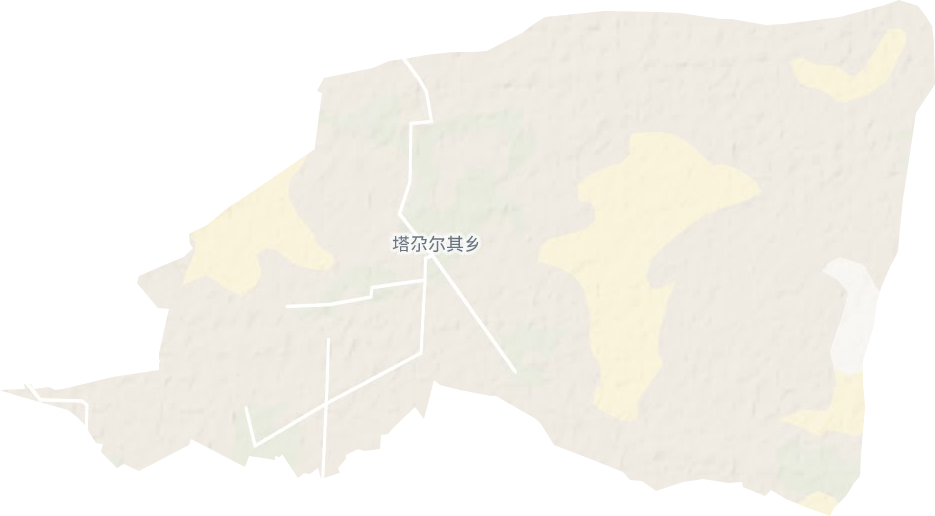 塔合其乡地形地图