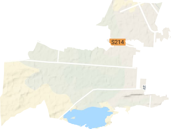 城关乡地形地图