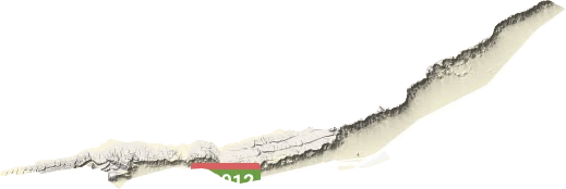 三岔口镇地形地图