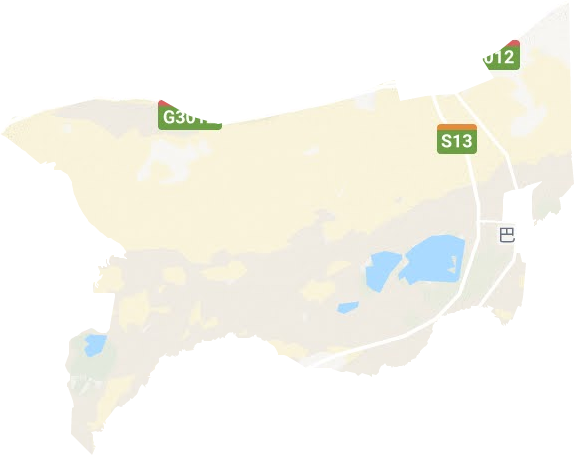 阿纳库勒乡地形地图