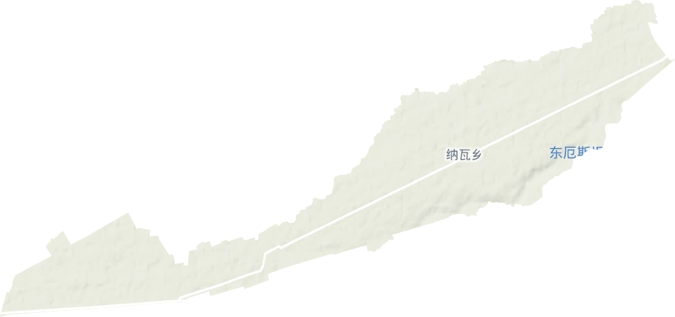 纳瓦乡地形地图