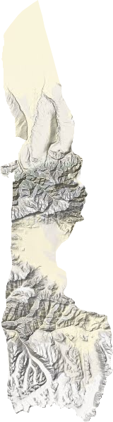 博斯坦乡地形地图