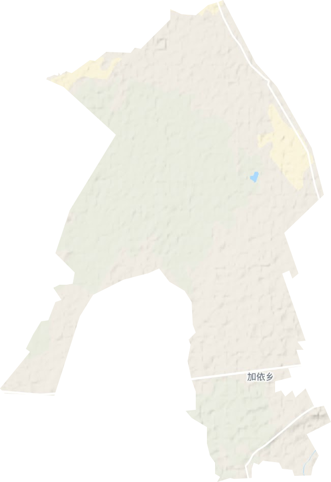 加依乡地形地图