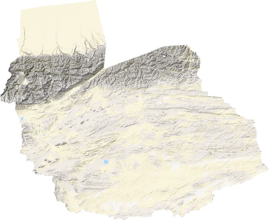 叶亦克乡地形地图