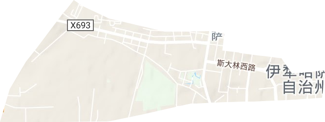 墩买里街道地形地图