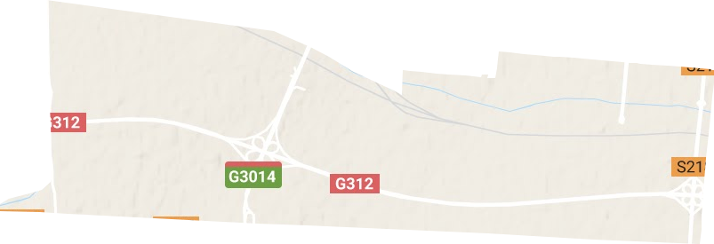 火车站街道地形地图