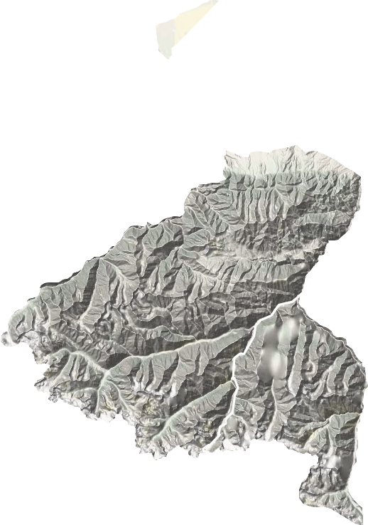 赛力克提牧场地形地图