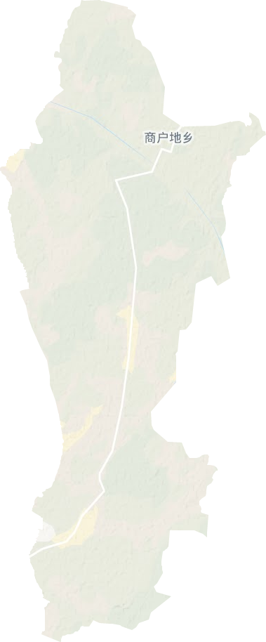 商户地乡地形地图