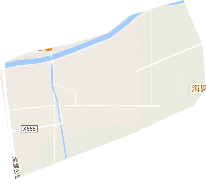 八里滩养殖场地形地图