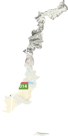 红墩镇地形地图