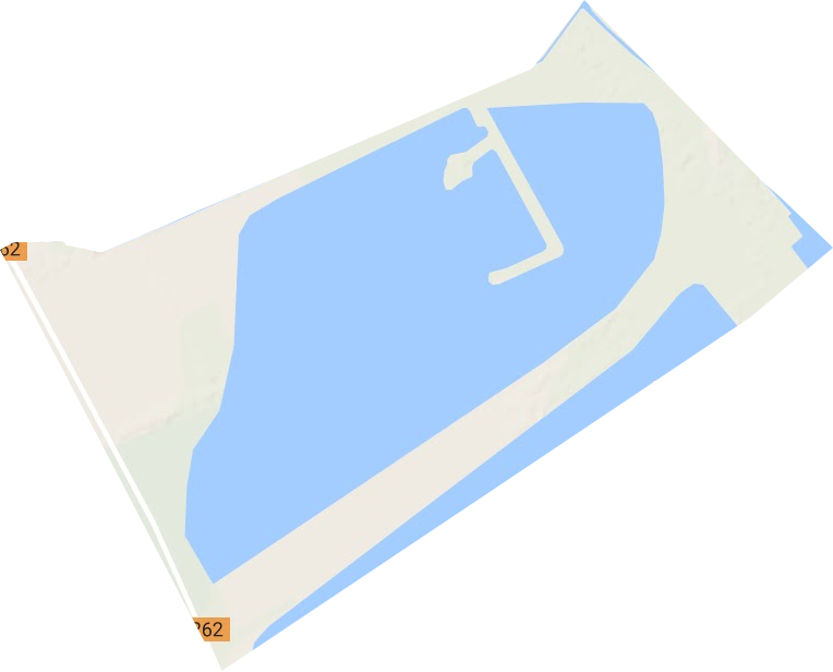 十里海养殖场地形地图