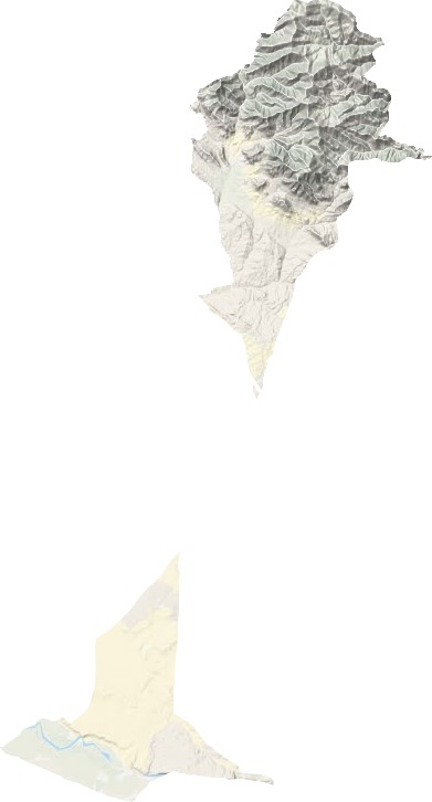 汗德尕特蒙古族乡地形地图