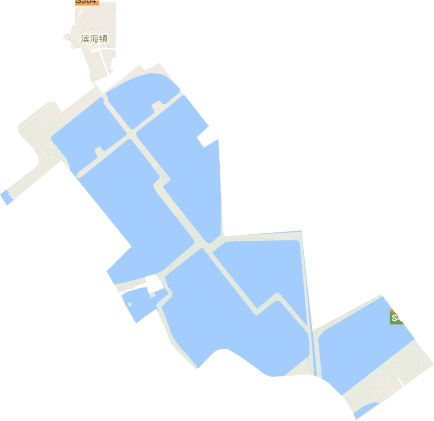 南堡经济开发区地形地图
