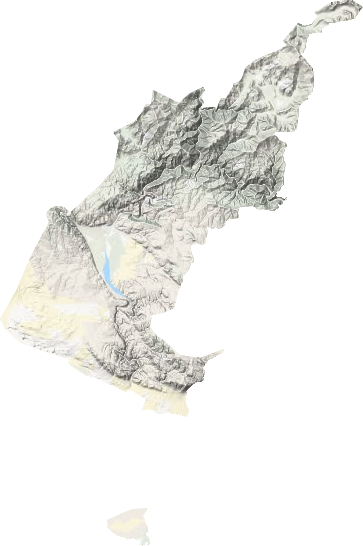 冲乎尔镇地形地图