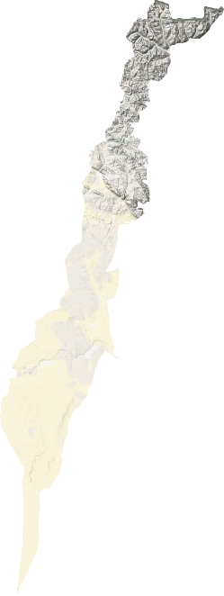 库尔特乡地形地图