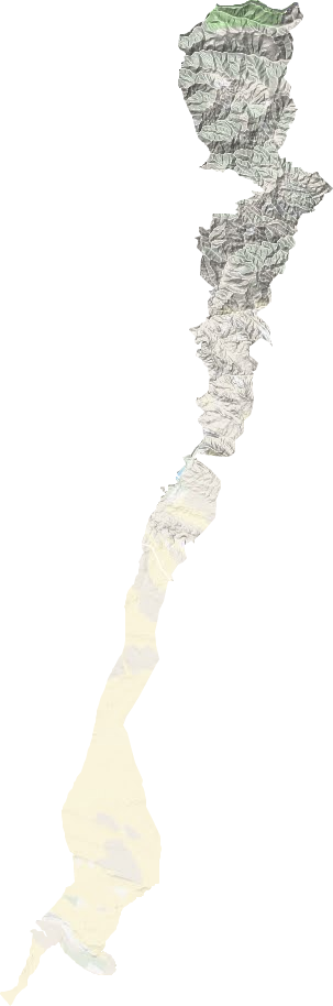 喀拉布勒根乡地形地图