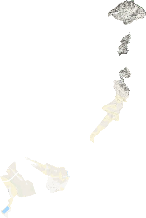 阔克阿尕什乡地形地图