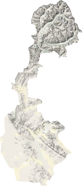 阿热勒托别镇地形地图