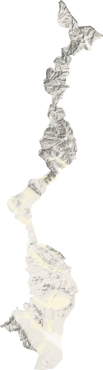 阿尕什敖包乡地形地图