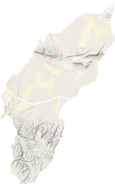 托斯特乡地形地图