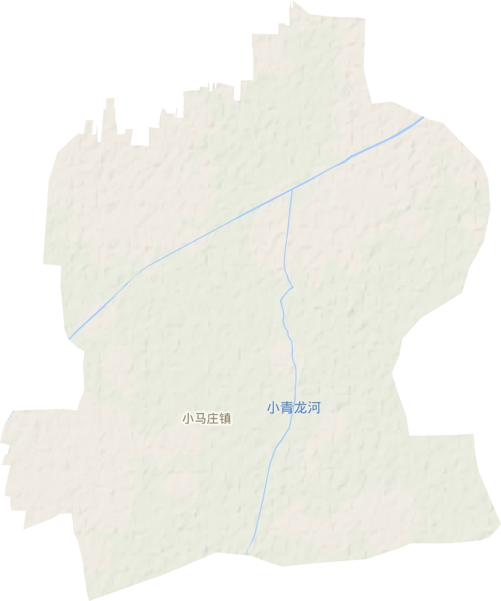 小马庄镇地形地图