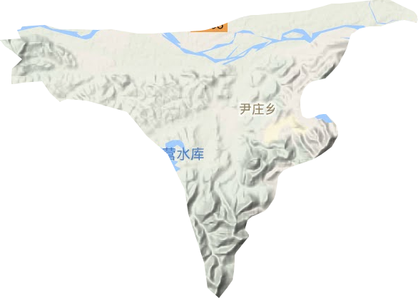 尹庄乡地形地图