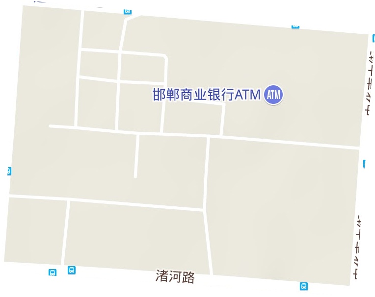 农林路街道地形地图
