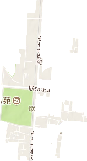 四季青街道地形地图