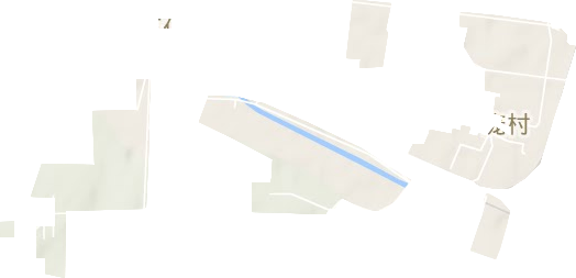 庞村街道地形地图
