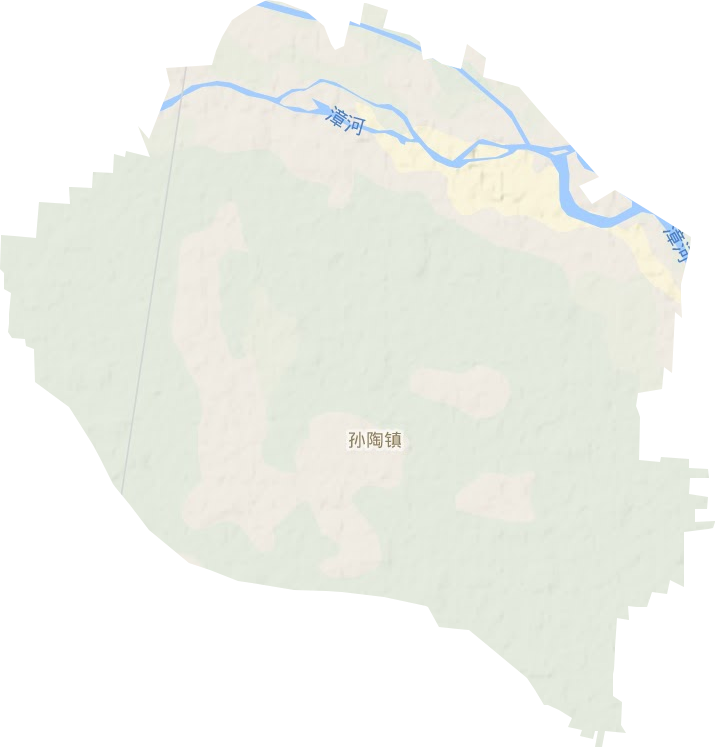 孙陶集镇地形地图
