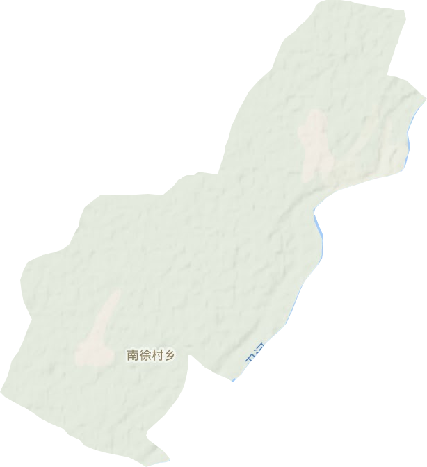 南徐村乡地形地图