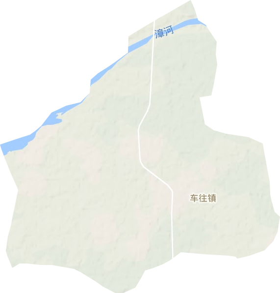 车往镇地形地图