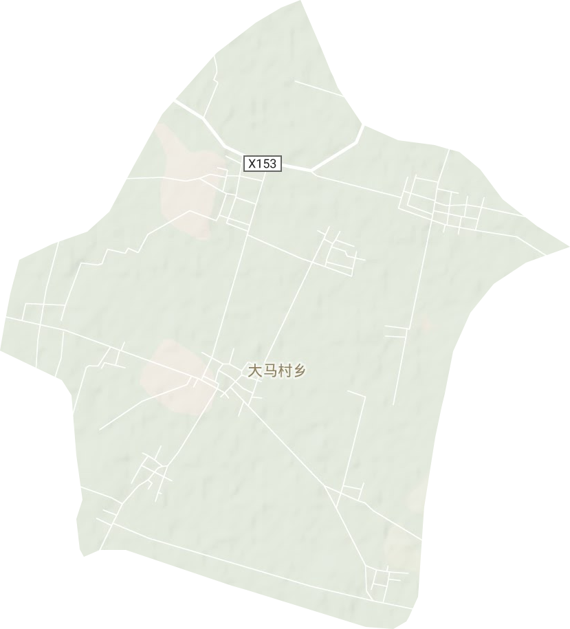大马村乡地形地图