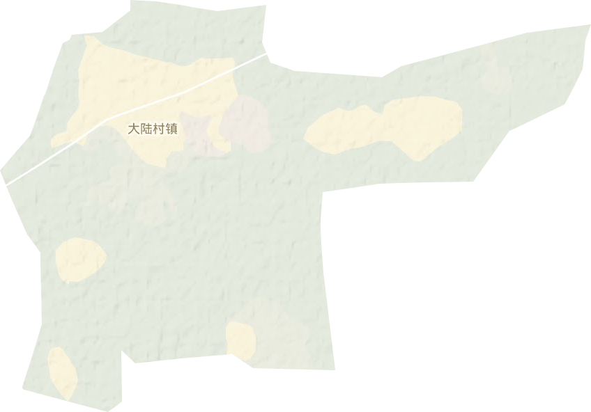 大陆村镇地形地图