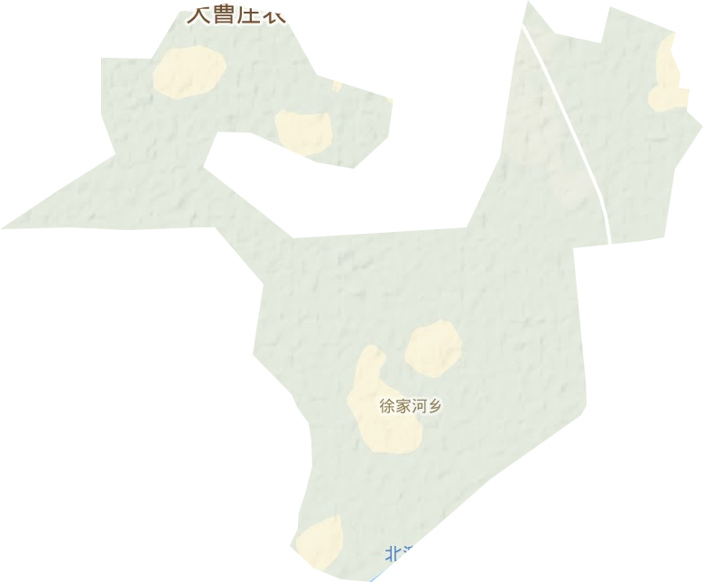 徐家河乡地形地图