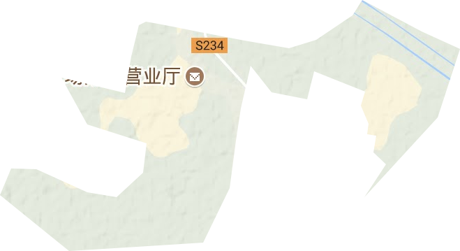 大曹庄管理区地形地图