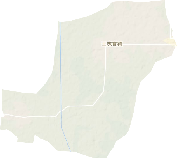 王虎寨镇地形地图