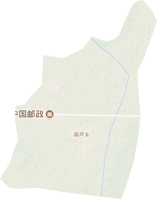 葫芦乡地形地图