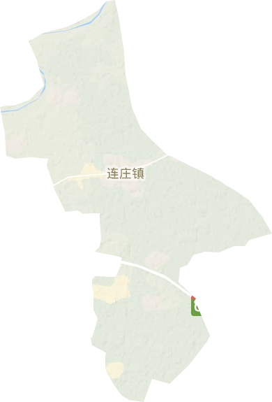 连庄镇地形地图