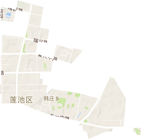 五四路街道地形地图
