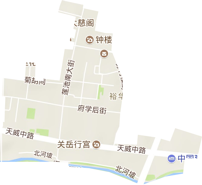 裕华街道地形地图