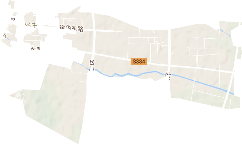 杨庄乡地形地图